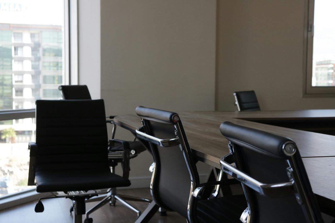 The team at Jonsson & Hall Law Firm at the firm office.